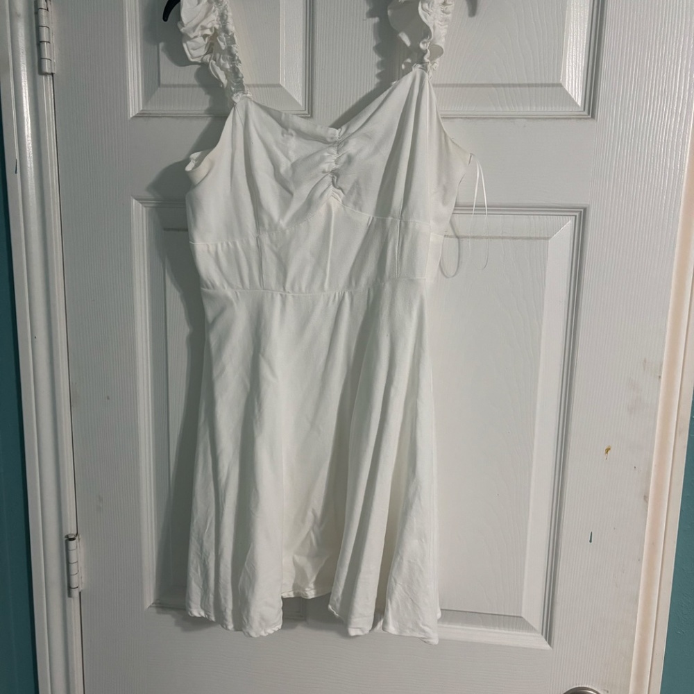 Francessca's Size Large White Dress